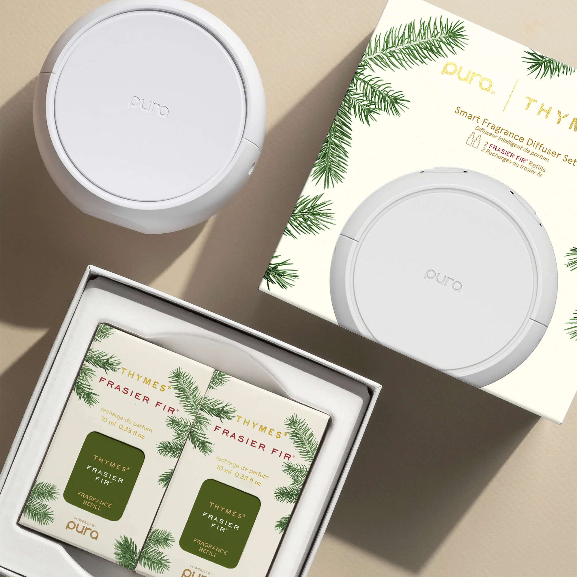 Thymes Pura Diffuser V4 Kit Frasier Fir
