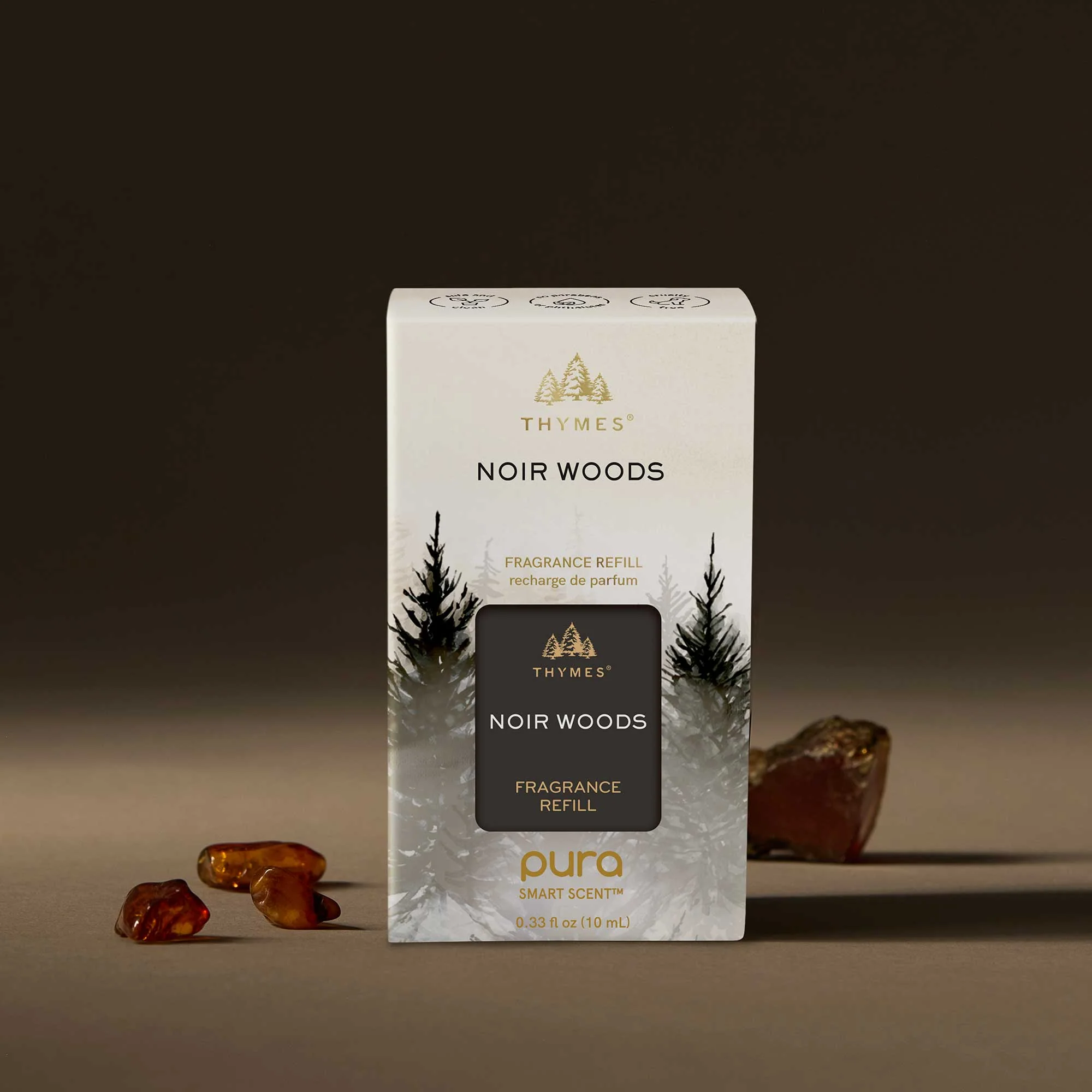 Thymes Pura Diffuser Refill Noir Woods