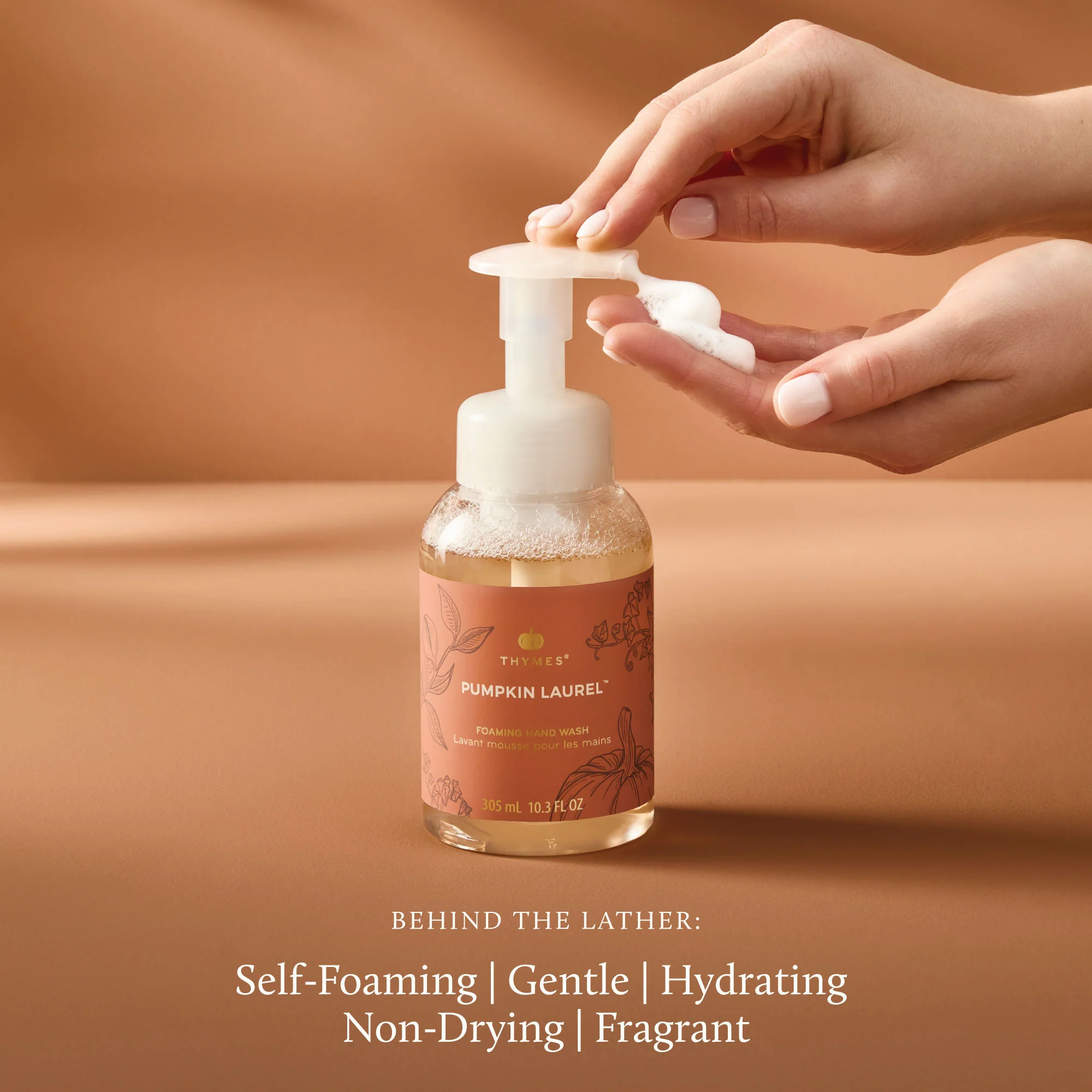 Thymes Foaming Hand Wash Pumpkin Laurel