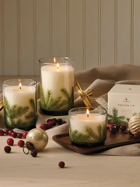 Thymes Pine Needle Luminary Large Frasier Fir