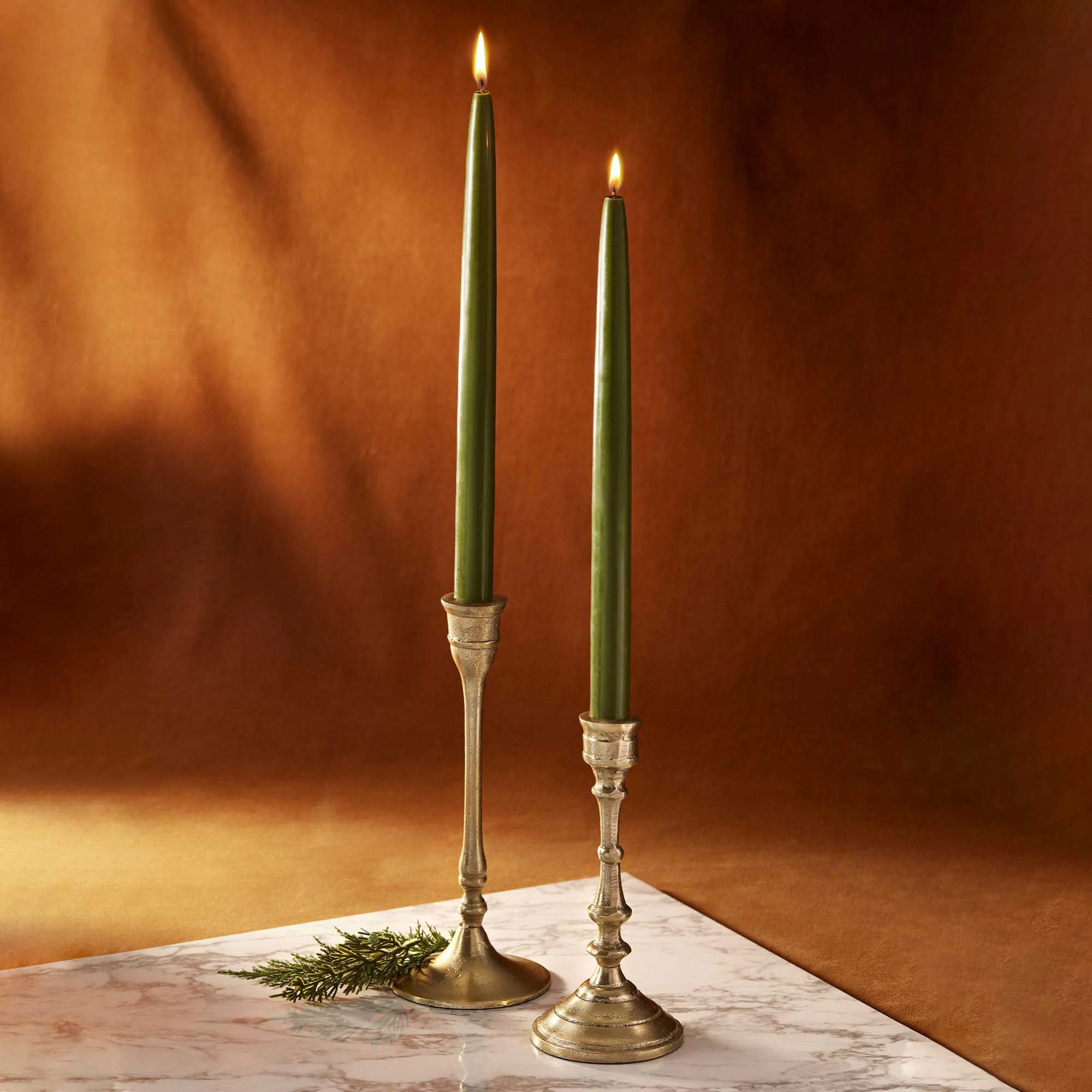 Thymes Frasier Fir Heritage Taper Candle Set