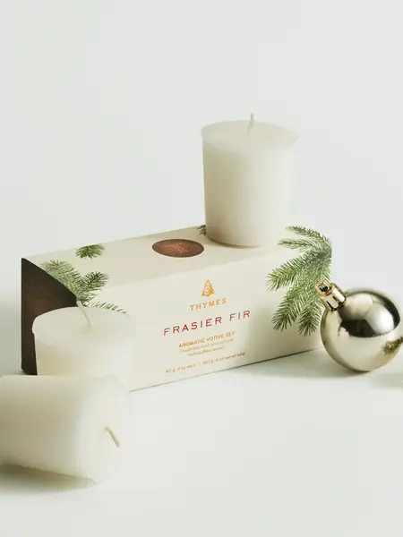 Thymes Votive Candle Set Frasier Fir