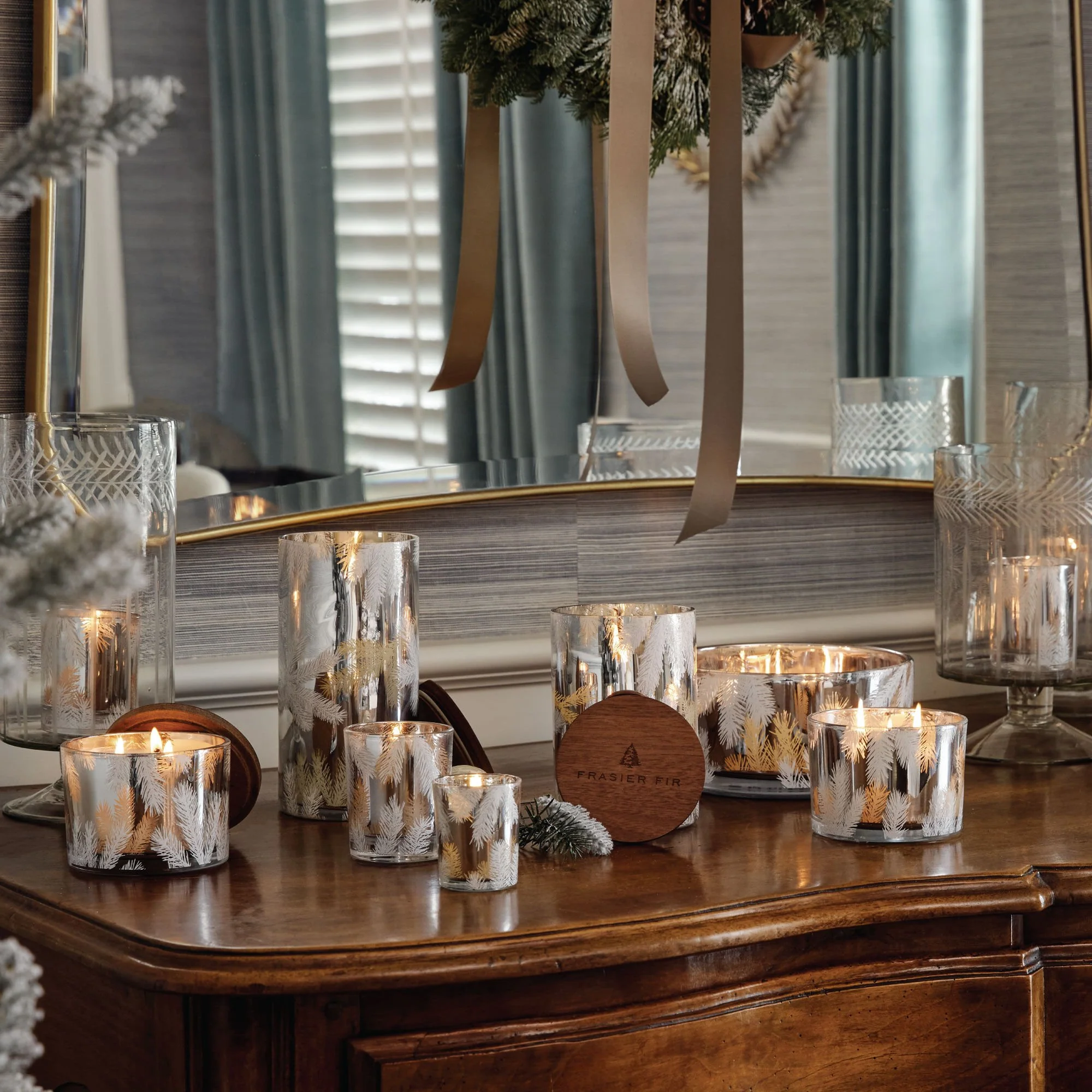 Thymes Statement Poured Candle Frasier Fir 6.5oz
