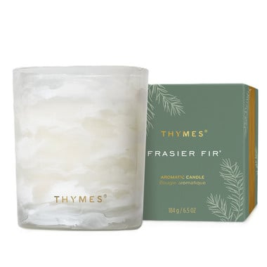 Thymes Tidings Boxed Candle Fraiser Fir 6.5oz