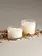 Thymes Poured Candle Large Frosted Wood Grain Frasier Fir 13.5oz