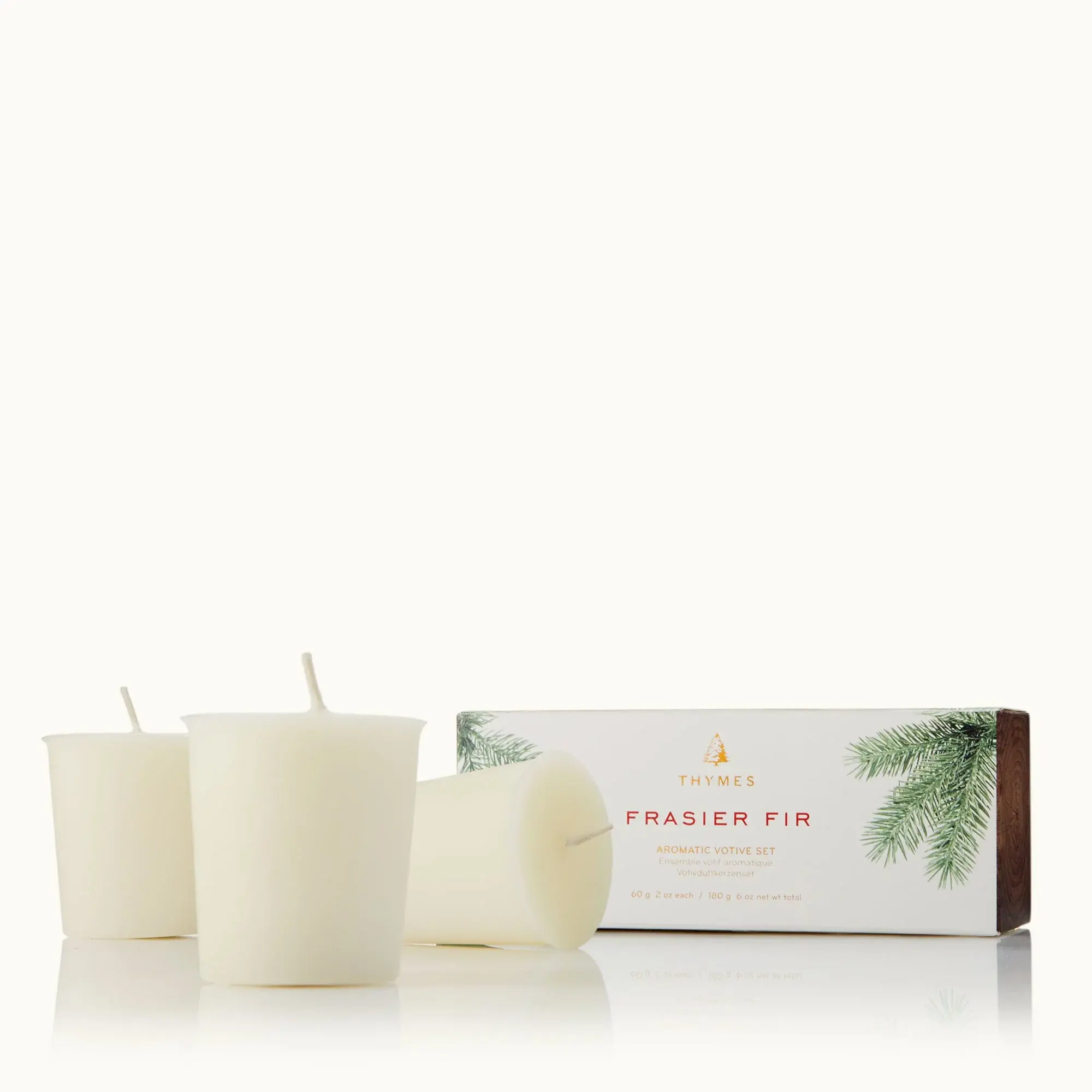 Thymes Votive Candle Set Frasier Fir