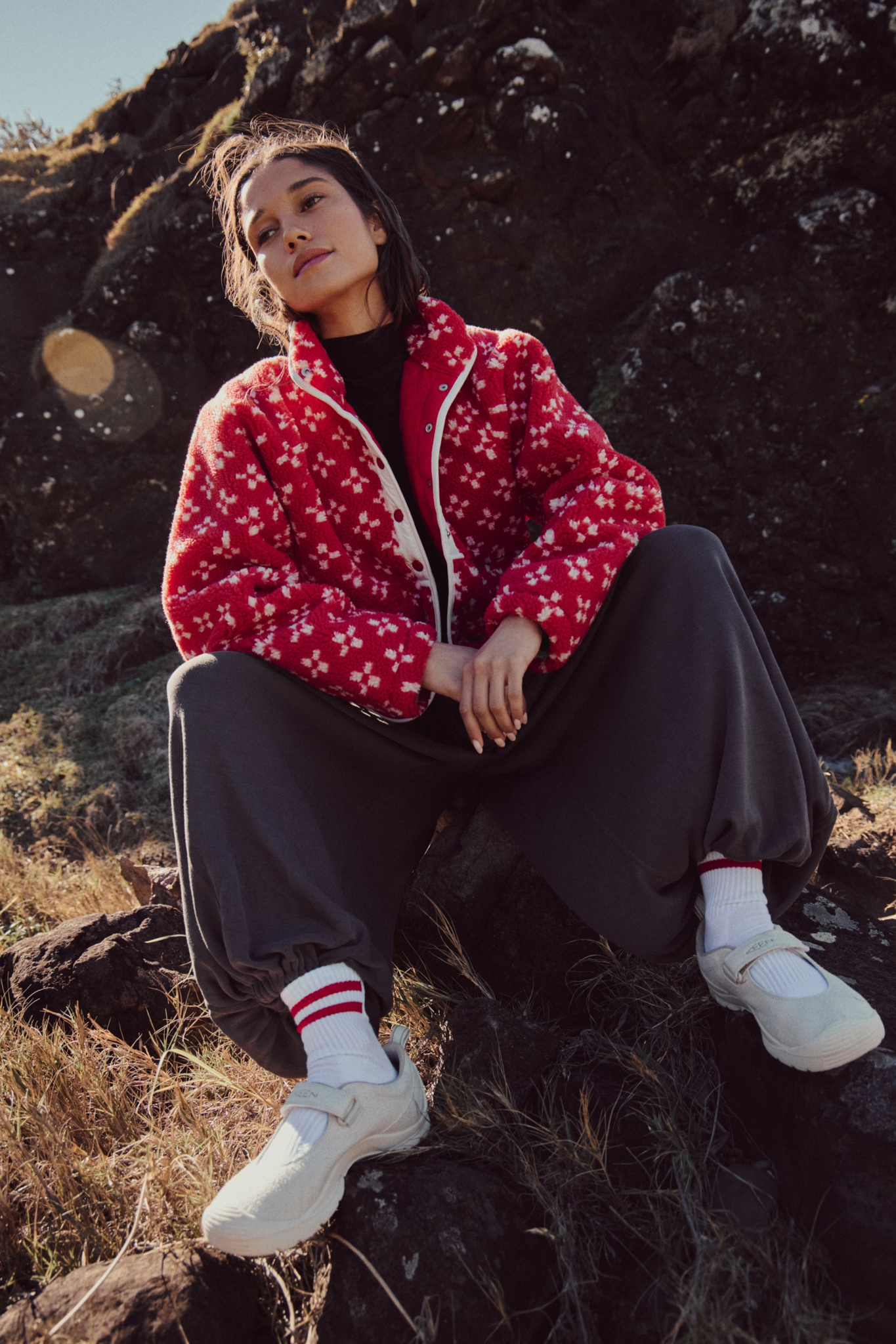 Free People Rocky Ridge Fleece