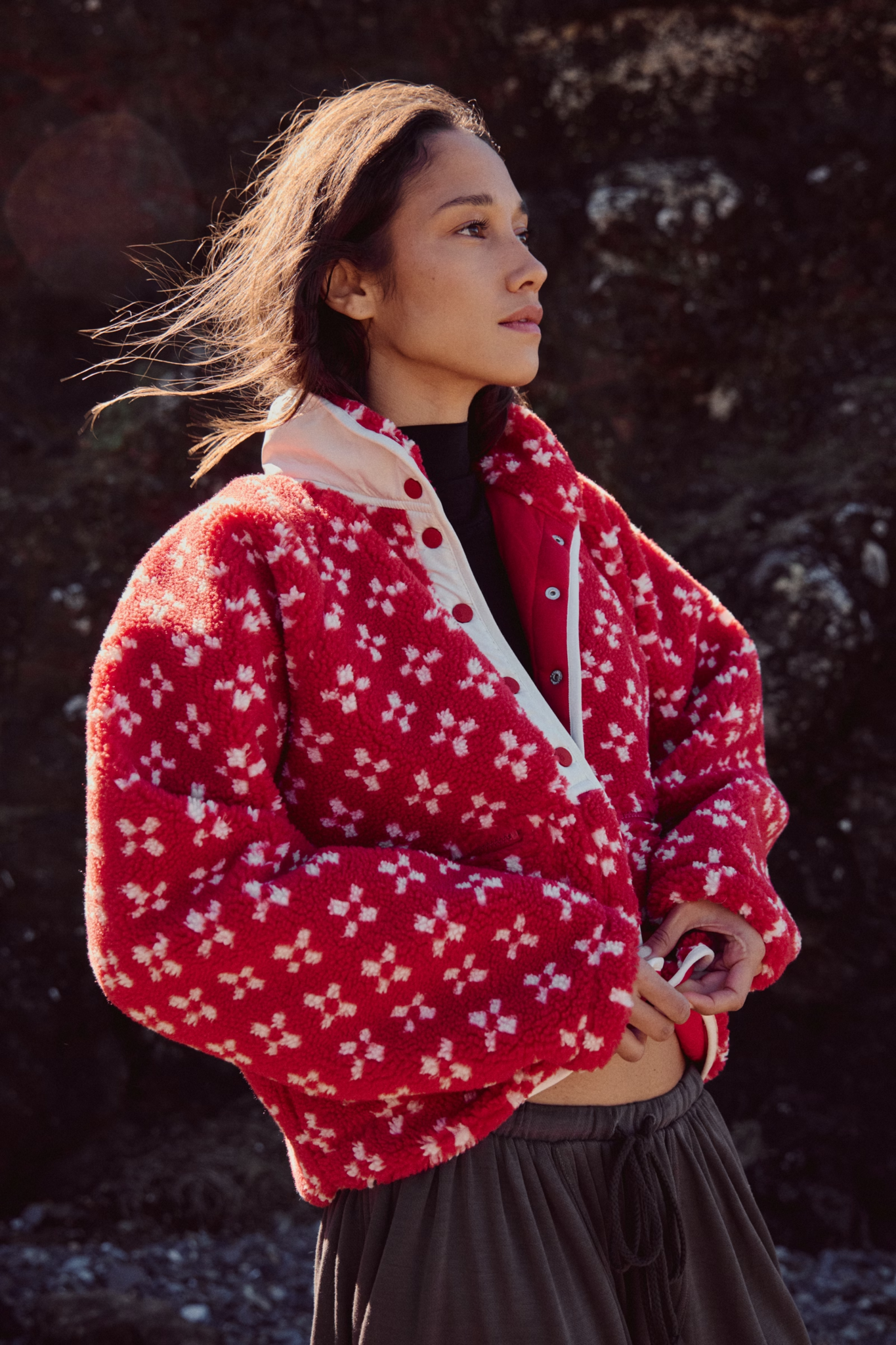 Free People Rocky Ridge Fleece