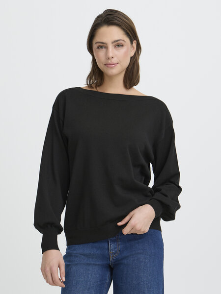 Ichi Luls Boat Neck LS
