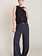 Black Tape Boucle Pants