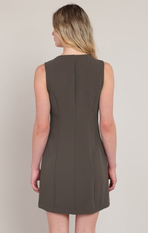 Dex Button Up Mini Dress