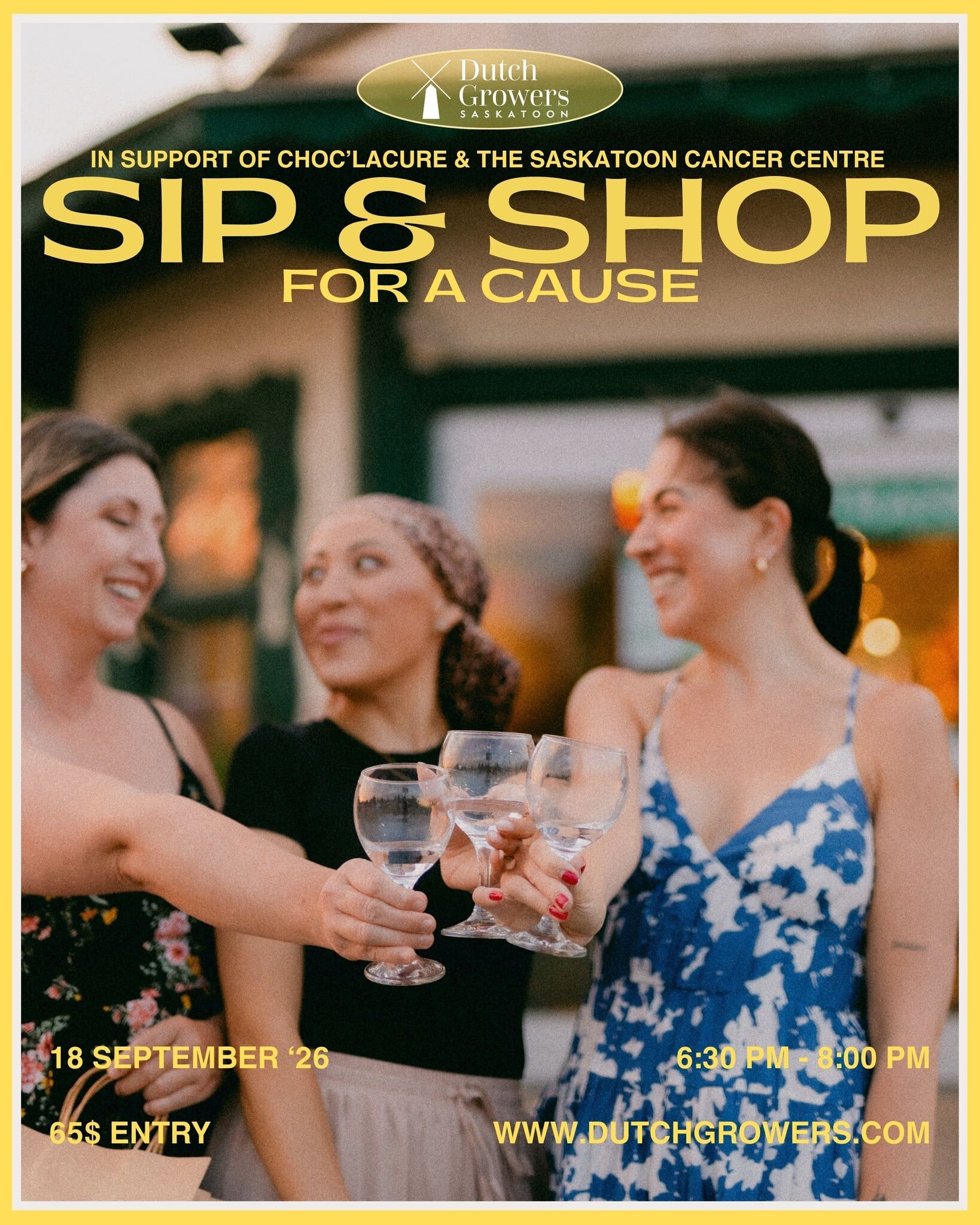 2026 Sip & Shop Event in Support of Choc'laCure (September 18th)