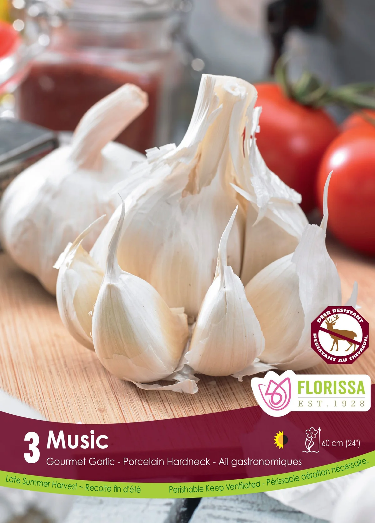 Florissa Garlic Nov. Music Tops
