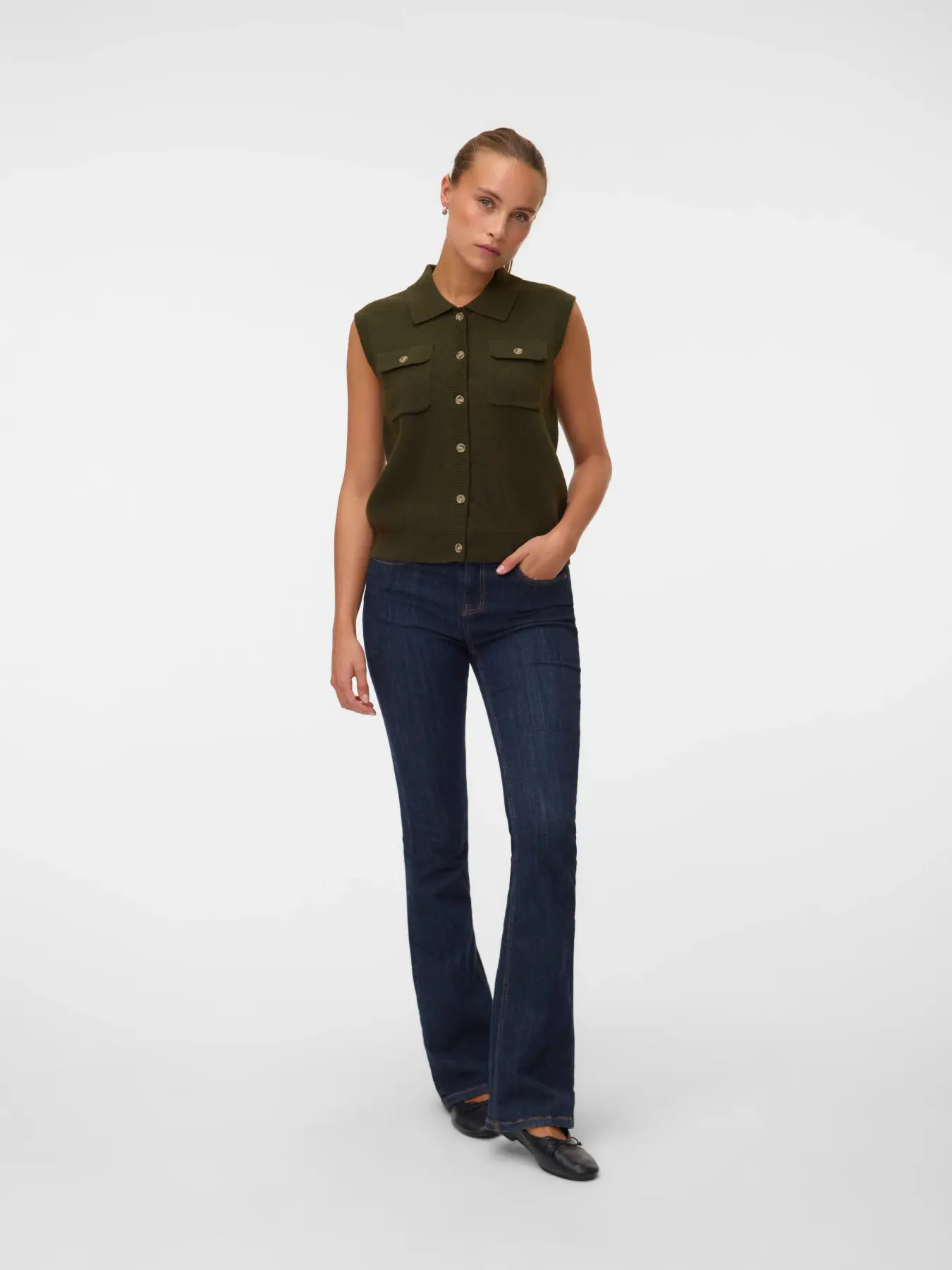 Vero Moda Brisa Polo Vest