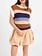 Sadie and Sage Bookmark Stripe Sweater Vest