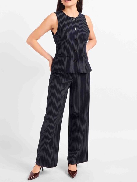 Sadie and Sage East Gate Pinstripe Waistcoat