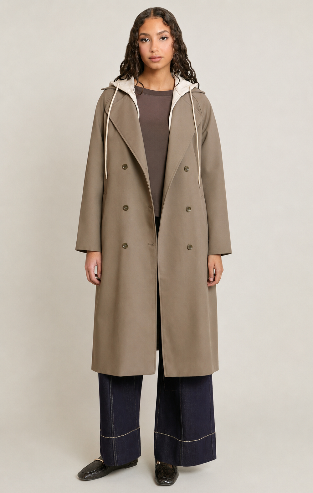 Dex Detachable Trench Coat
