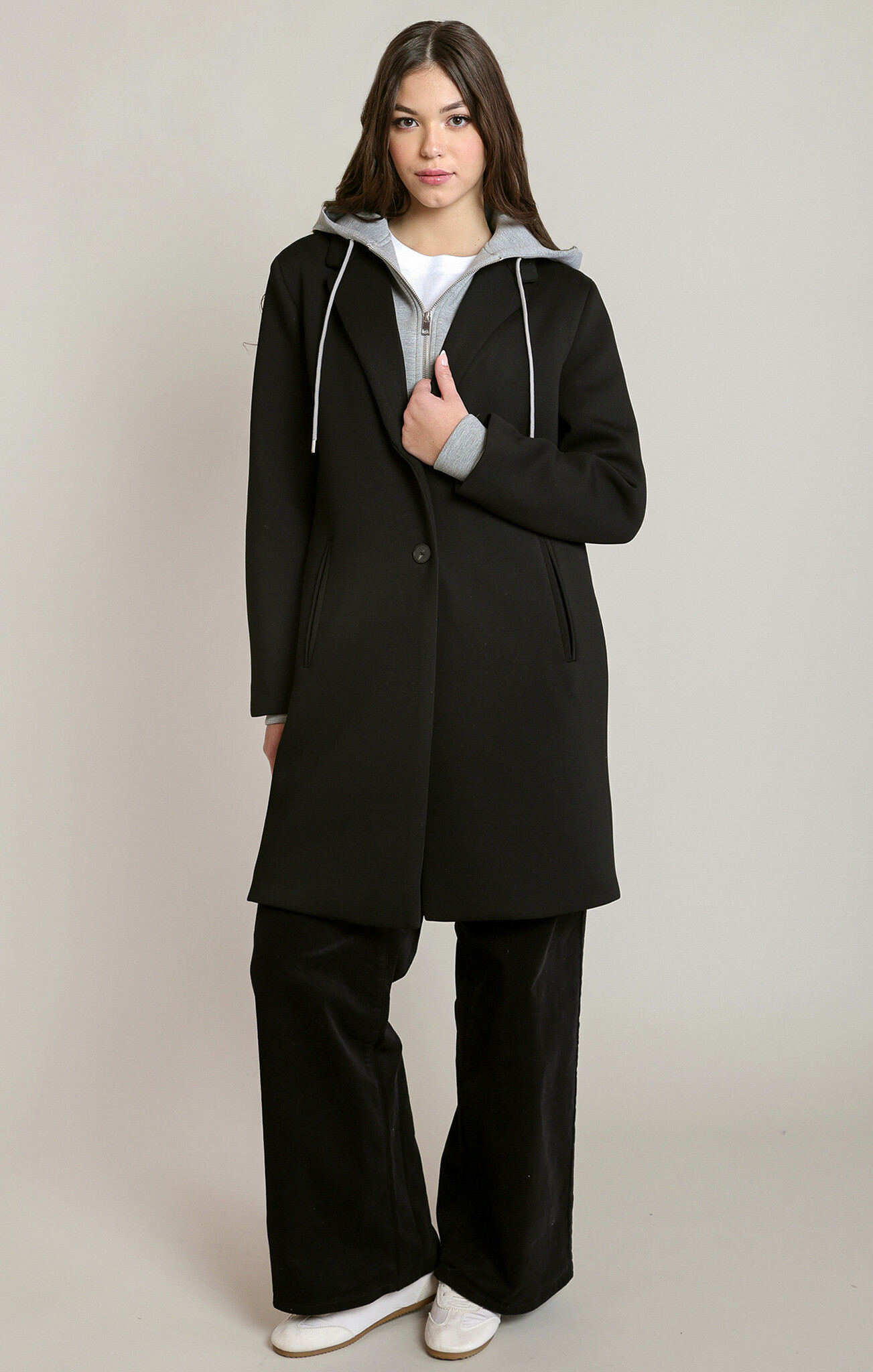 Dex Convertible Hooded Coat