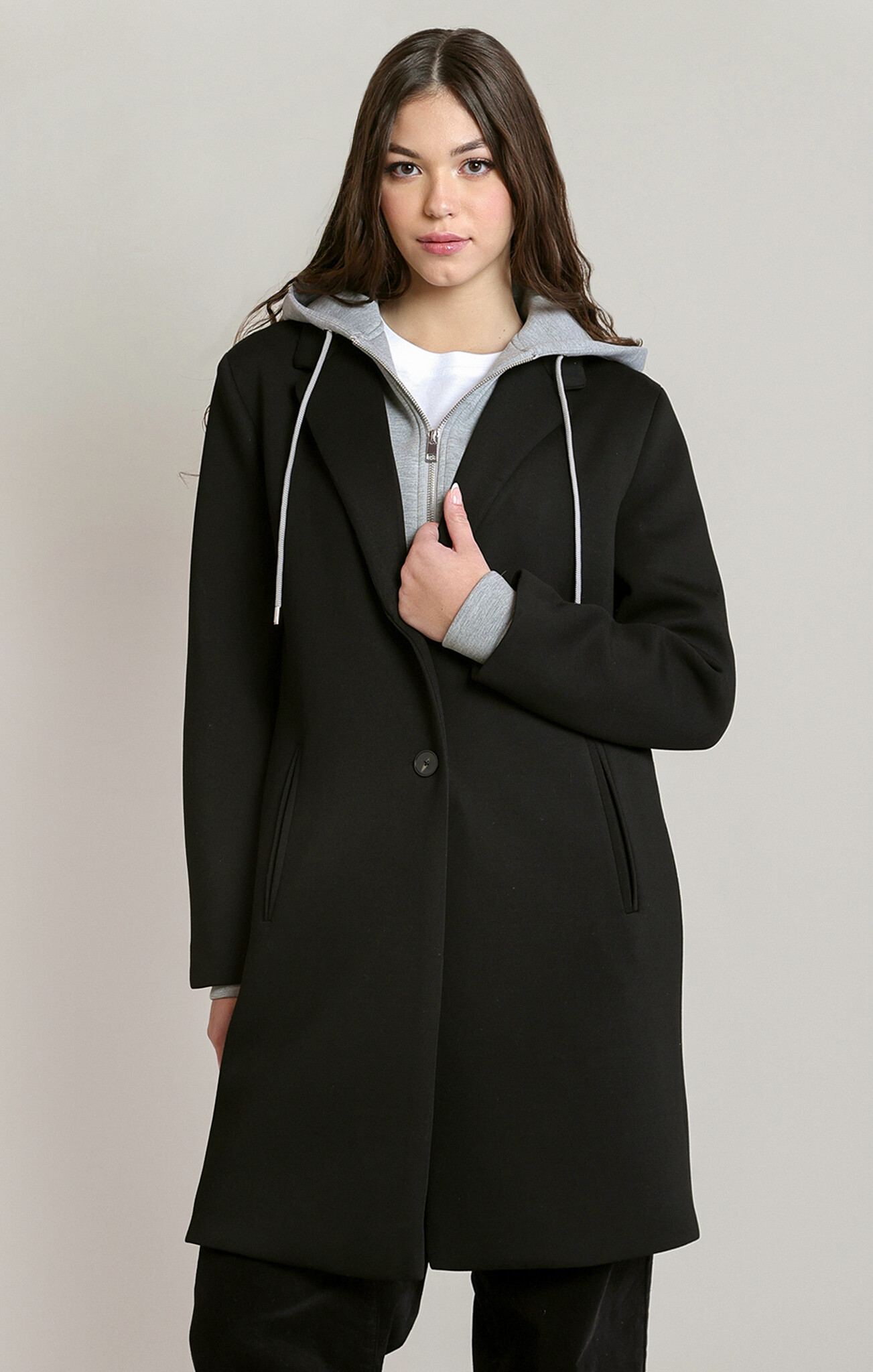 Dex Convertible Hooded Coat