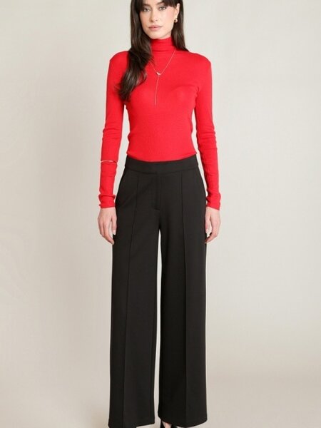 Black Tape Stretchy Dress Pants