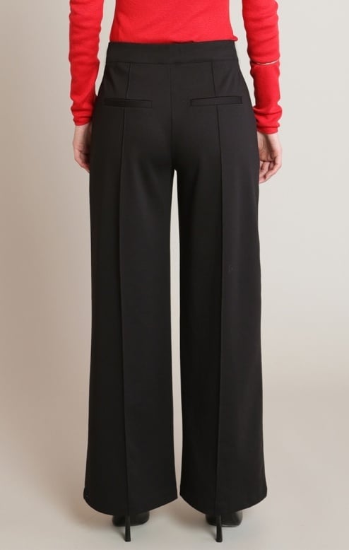 Black Tape Stretchy Dress Pants
