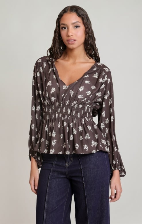 Dex Smocked Blouse