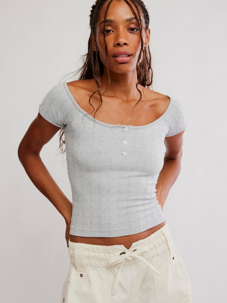 Free People So Soft Seamless Henley