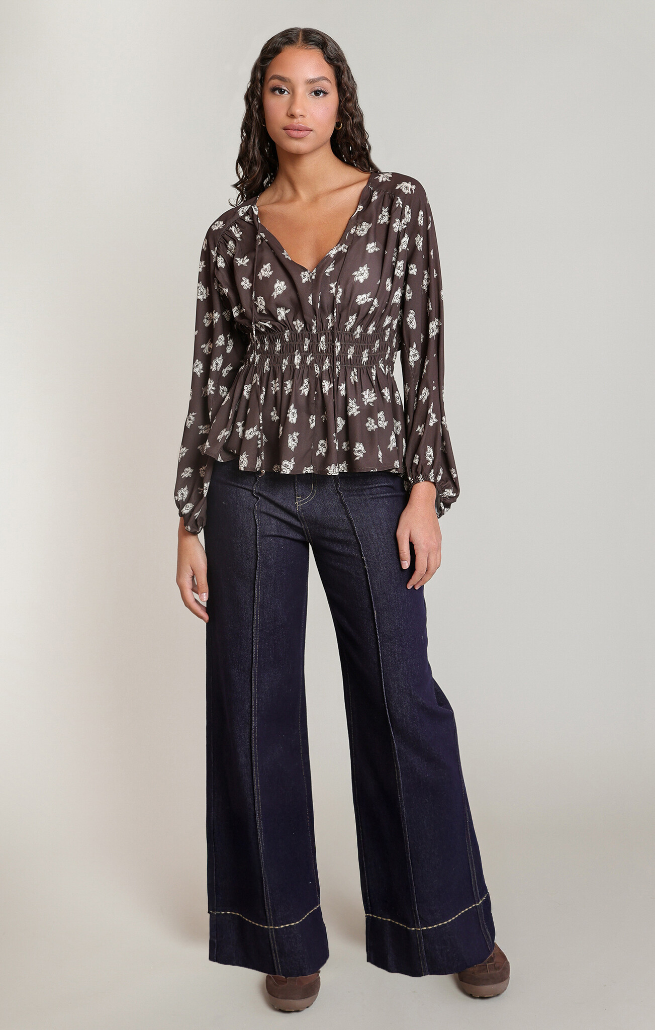 Dex Smocked Blouse