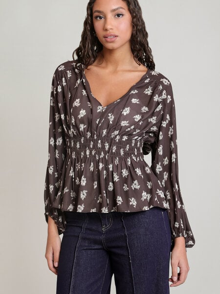 Dex Smocked Blouse