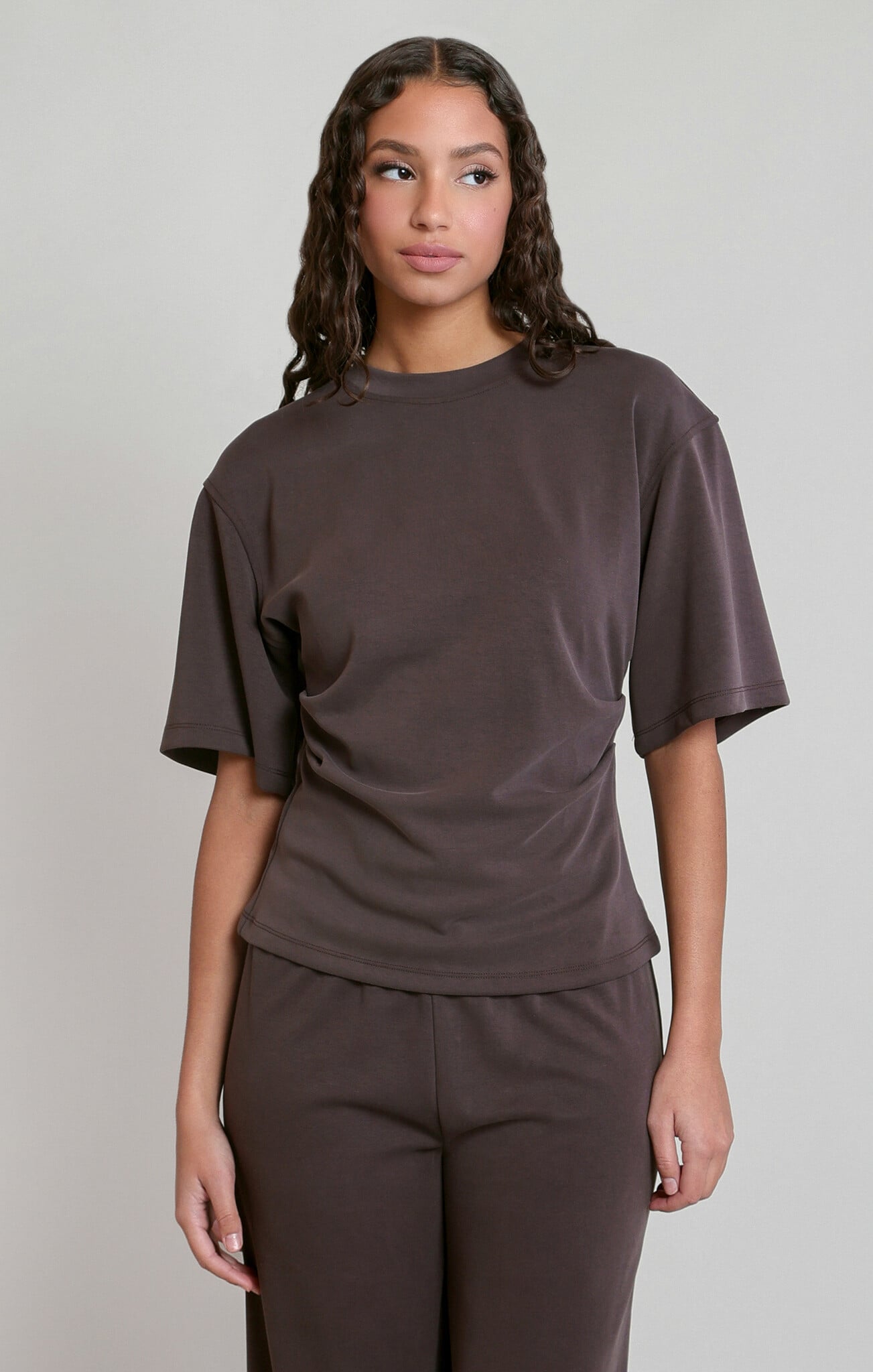 Dex Pleated Waist Top