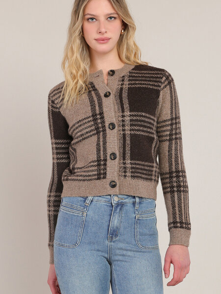 Room 34 Plaid Cardigan