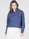 Cest Moi Cotton High Neck Sweatshirt