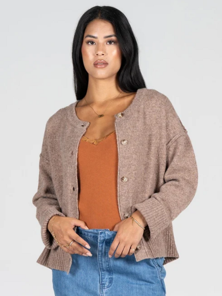 Cest Moi Knit Crop Cardigan