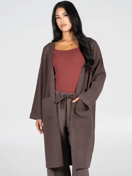Cest Moi Knit Long Cardigan