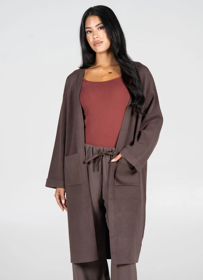 Cest Moi Knit Long Cardigan