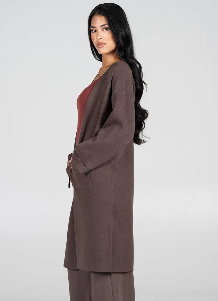 Cest Moi Knit Long Cardigan