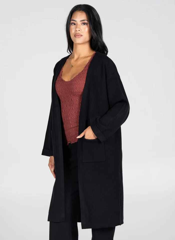 Cest Moi Knit Long Cardigan