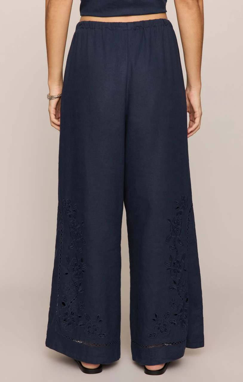 Z Supply Sid Embroidered Woven Pants