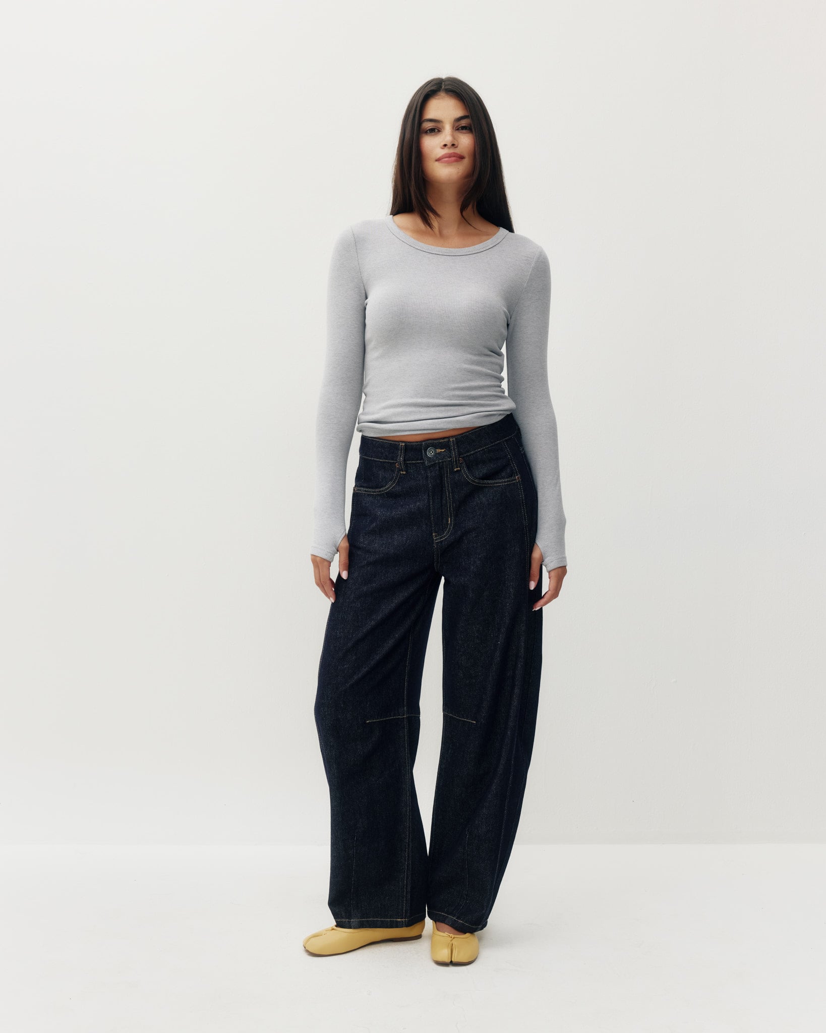 Kuwalla Plush Rib Longsleeve Tee