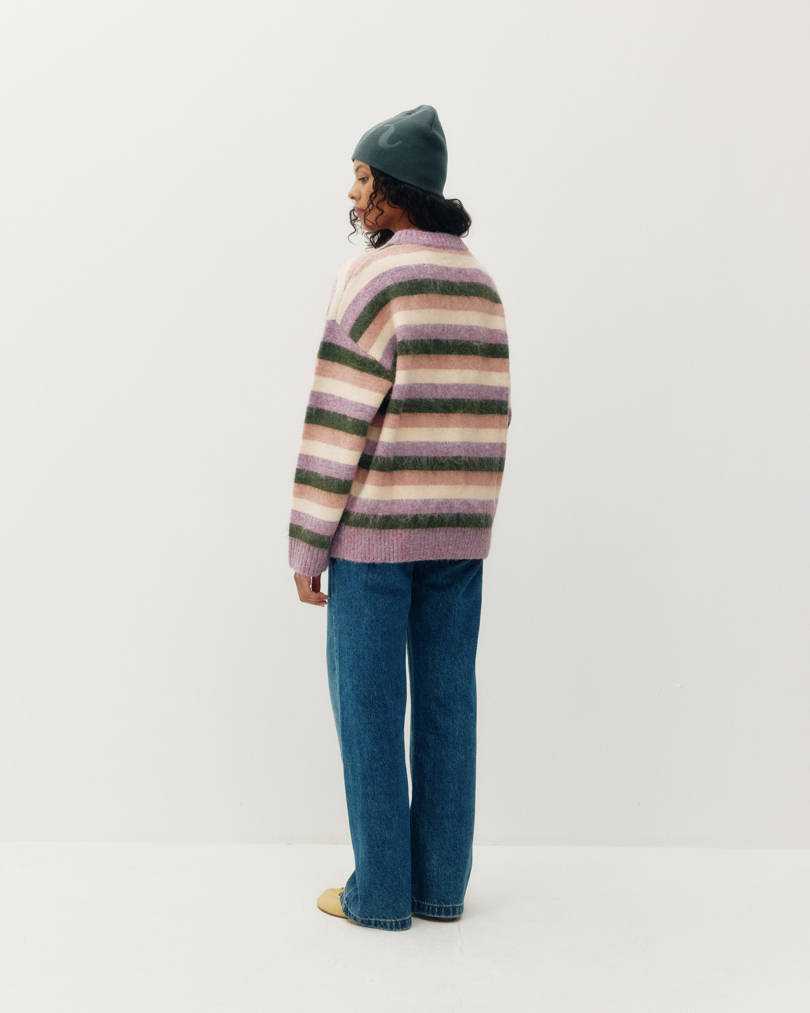 Kuwalla Bonbon Stripe Rugby Sweater