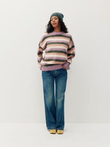 Kuwalla Bonbon Stripe Rugby Sweater