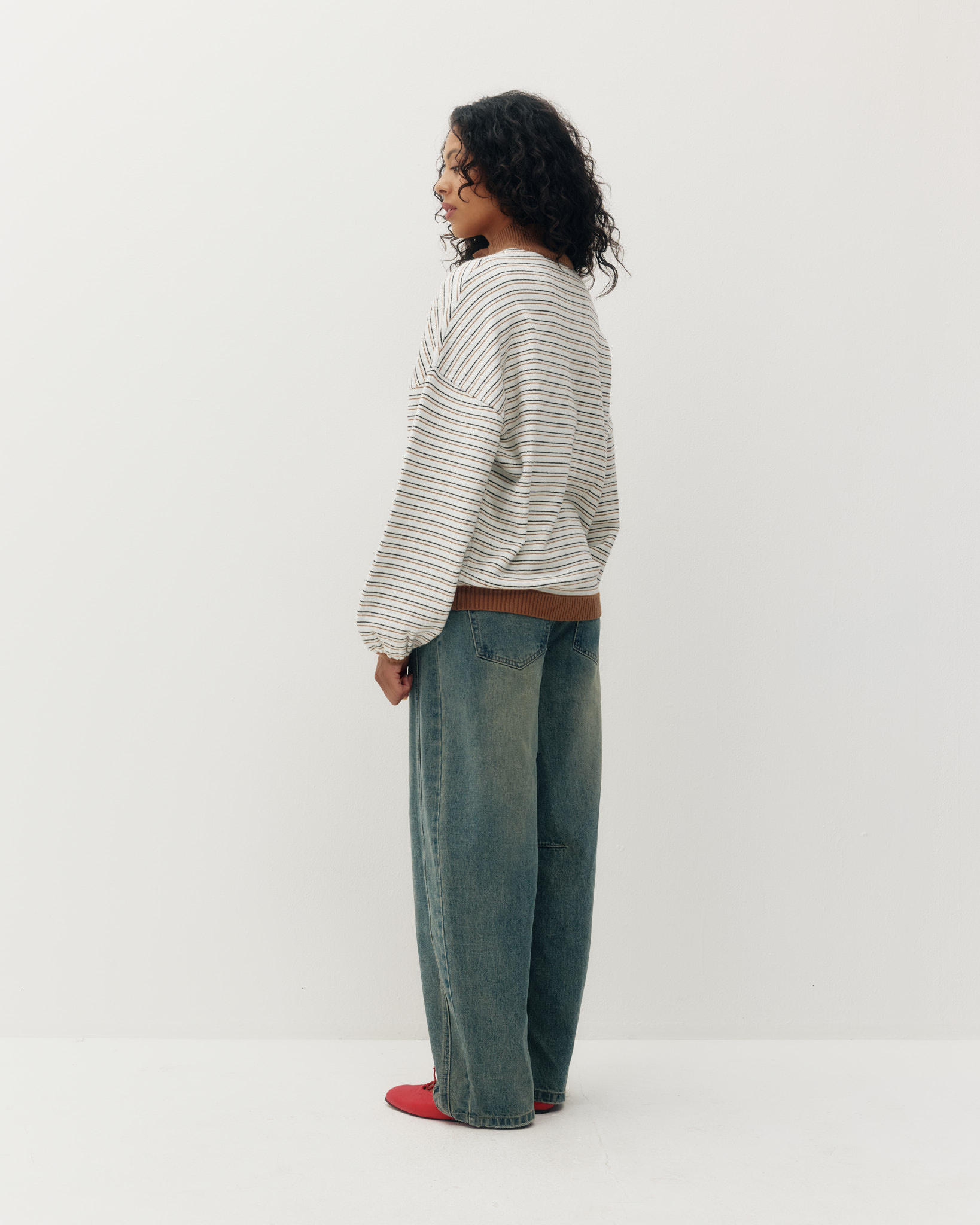 Kuwalla Bedford Stripe Sweater