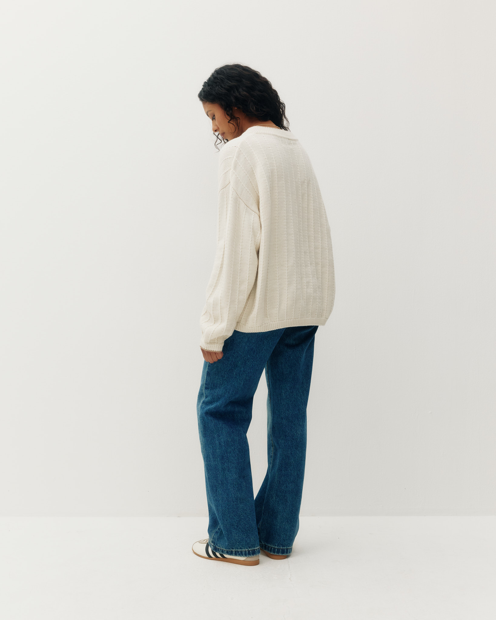Kuwalla Outline Half Zip Sweater