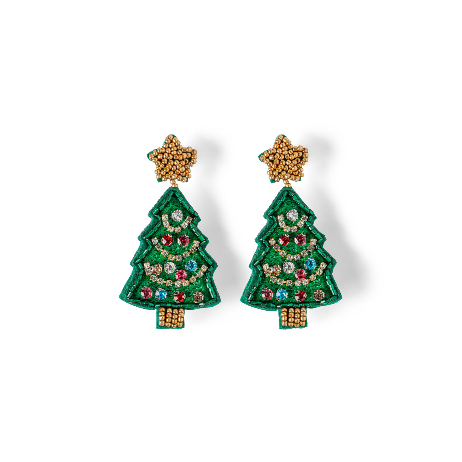 Soul Stacks Holiday Sprit Beaded Earrings