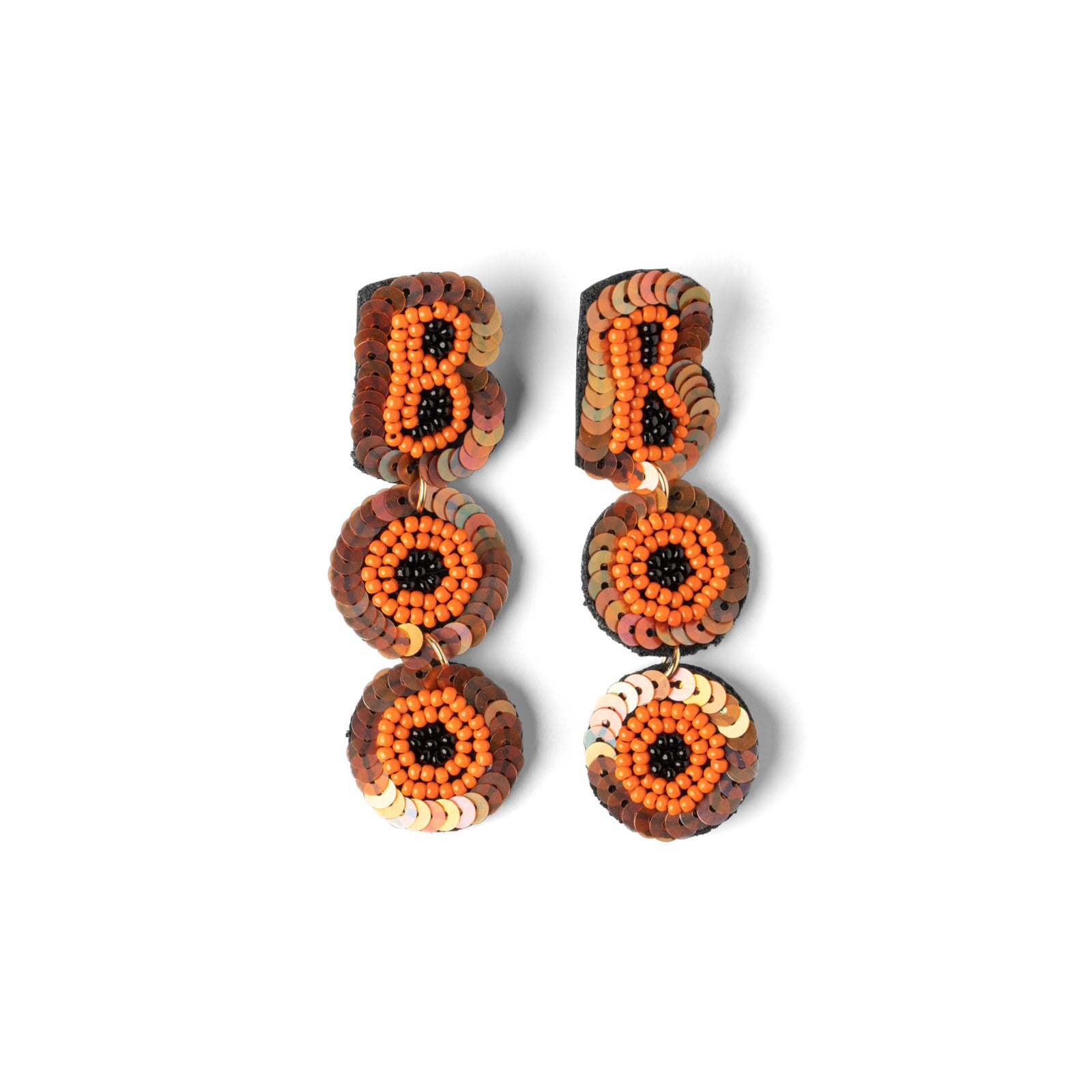 Soul Stacks Halloween Spooky Beaded Earrings