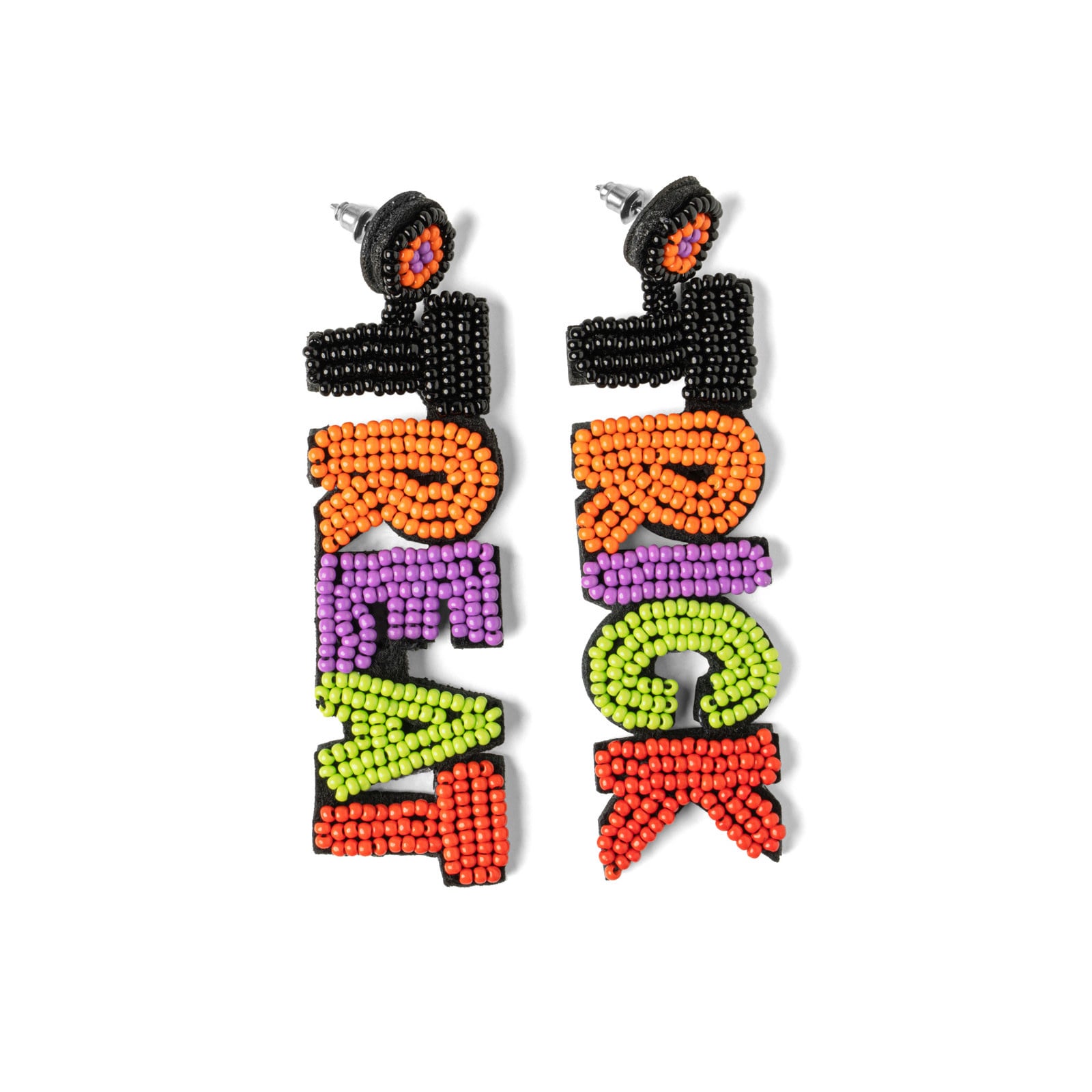 Soul Stacks Halloween Spooky Beaded Earrings