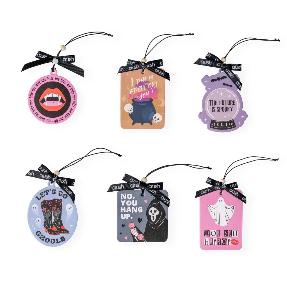 Let's Go Ghouls Car Air Freshner