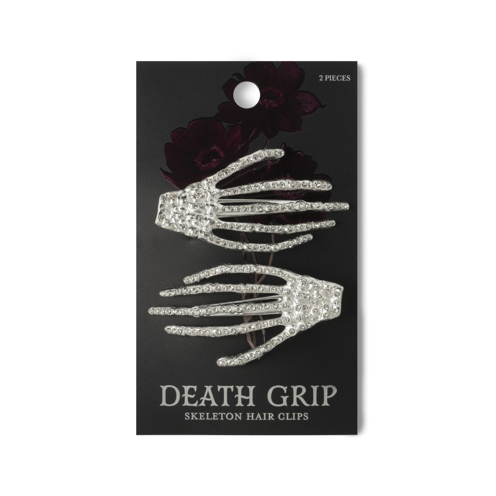 Skeleton Hair Clips