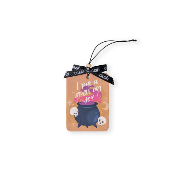 Let's Go Ghouls Car Air Freshner