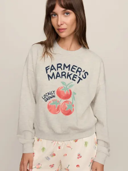 Z Supply Lounge Home Grown Sweatshirt